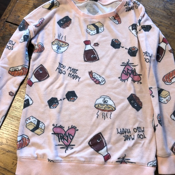 sushi sweater
